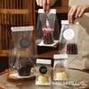 Bolsa de Embalaje para Muffin de Chocolate Cupcake Bolsa de Embalaje para Pastelería de Yema de Huevo Única Bolsa con Cierre