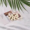 Cuentas Redondas de Acrílico de Color Sólido con Recubrimiento UV y Agujero Recto Accesorios de Material para Joyería Collares Correas de Celular Hechas a Mano para DIY