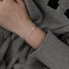 Pulsera de hueso de serpiente de Wanying Jewelry, plata de ley S925, tres capas, personalidad creativa, joyería sencilla, venta al por mayor, personalización de joyas multicapa