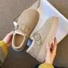 Nueva colección otoño e invierno 2026: Mocasines y botas de nieve estilo Birkenstock, cálidos, de corte bajo, forrados de algodón y con suela gruesa para mujer