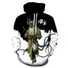 Nuevo comercio exterior transfronterizo impresión digital 3D mito negro: Fabricantes de chalecos con capucha para juegos serie Wukong 3A