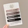 Pinza de Pato sin Costuras para Maquillaje Pasador para Flequillo Frontal Pasador de una Palabra para el Cabello Accesorios para el Cabello Nuevos de Primavera y Verano 2025