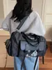 Nueva Bolsa Multifuncional de Gran Capacidad para Yoga, Fitness, Viajes Cortos, Almacenamiento en el Hombro, Equipaje de Mano para Abordar, Insignia, Alojamiento