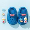 Sapatos Croc Baotou Infantil Interior Sola Macia Sandálias e Chinelos de Casa para Bebê Antiderrapantes Sapatos de Verão para Jardim Sapatos de Praia para Criança Pequena