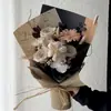 Ramo Mixto de Rosas de Nicho Flor de Jabón Artificial Regalo de Cumpleaños Qixi para Niños Regalo del Día del Padre para Papá