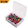 Seis Gatos Luya 5-8mm Contas Olho de Peixe 100 Peças/Caixa Texas Grupo de Pesca Invertido Equipamento de Pesca de Feijão Contas Olho de Peixe Luya