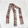 Faixa de cabelo Hanfu estilo chinês antigo faixa de cabelo estilo tinta lenço de seda estilo chinês tinta bambu fita amarrar bolsa cinto acessórios de vestuário