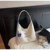 Bolsa de Ombro Casual de Lona Transfronteiriça de Grande Capacidade para Mulheres 2025 Nova Bolsa Tote Versátil Fashion Casual High-End