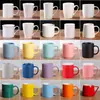 Taza de cerámica, taza de café, taza de sublimación por transferencia de calor, personalizable con diseños impresos, logotipos publicitarios y diseños culturales y creativos