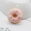 Estilo Japonés y Coreano Donut Glaseado Crema Pastel de Frutas Cuchillo y Tenedor Accesorios de Resina Estuche de Teléfono DIY Pendientes Colgante Adornos
