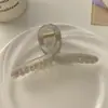 Presilha de Cabelo de Luxo Leve para Cabelos Finos, Presilha de Tubarão Florzinha Fofa Nova 2026, Pinça de Cabelo Grande de Acrílico para Mulheres
