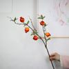 Simulação de romã frutas ricas frutas decoração para casa de corte simulação de ramo de fruta flor artificial simulação ornamentos de flores atacado