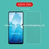 Aplicável ao filme de vidro temperado iQOO Z8x filme de vidro HD iqoo z8x película de vidro proteção ocular luz roxa iQOO Z8X
