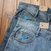 2026 Novo Jeans Masculino de Cânhamo Fino Respirável Absorvente de Suor Confortável Versátil Lavável de Verão, Corte Reto Solto