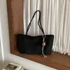 Bolso de axila retro mate estilo coreano para mujer, nueva colección 2026, gran capacidad, color Melard, bolso de hombro casual, bolso tote para ir al trabajo