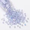 Cuentas de Arroz de Doble Punta de Dos Colores Aurora de Súper Alta Calidad de 4 mm, Cuentas Sueltas para Pulsera, Collar, Joyería Hecha a Mano con Cuentas, Accesorios