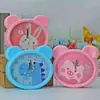 Reloj estilo coreano oso de papel despertador pequeño reloj de mesita de noche para estudiantes reloj al por mayor artículos de tocador diarios regalos para empresas