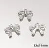 Liga de Prata Antiga Estilo Retro Novo Chinês Pingente Acessórios DIY Pingente de Chaveiro Borboleta Coração Pingente Colar Pulseira Joias