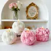 Vela Perfumada en Forma de Bola de Tulipan Cera de Soja Sin Humo Accesorios para Fotografía Vela para Boda Fiesta Vela de Recuerdo