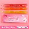 Plumón Resaltador Perfumado para Estudiantes para Resaltar Puntos Clave, Marcador de Colores para Estudiantes de Secundaria, Papelería de Estudio de Alta Calidad, Resaltador con Punta Biselada