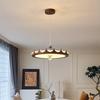 Nova Luminária de Teto para Sala de Estar Estilo Neo-clássico Casa Ferro Forjado Lustre para Quarto Principal Restaurante Retrô Sentido de Alto Padrão Lâmpadas de Proteção para os Olhos