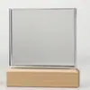 Trofeo de Cristal Creativo Hecho a Medida Decoración de Premio para Reunión Anual Estilo Nórdico Placa de Vidrio Regalo de Empresa Premio Grabado