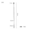 Vibrador Metal Olho de Cavalo Sm Brinquedo Alternativo Massageador de Próstata Dispositivo de Masturbação Masculina Bastão de Expansão Uretral Masculino