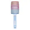 Pente de Costela Gradiente Wanmei Estilo Pente Grande Curvo Pente para Modelagem Fofa Dente Largo Pente para Alisar Cabelo Pente de Cabeleireiro para Crânio Alto