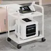 Carrito para Equipo de Belleza, Carrito para Espectrómetro, Carrito Pequeño Multifuncional, Estante de Almacenamiento, Carrito Móvil para Herramientas de Belleza