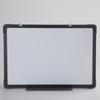 Venta al por mayor del fabricante Pizarra Blanca de Oficina Marco Negro Aleación de Aluminio Soporte para Bolígrafos de Enseñanza Magnética de Doble Cara Tablero Magnético para Mensajes