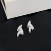 Nuevos Pendientes de Botón de Espiga de Trigo, Plata 925, Vintage, Sencillos, Modernos, Versátiles, Pendientes Pequeños Minimalistas, Accesorios de Oreja para Viajar para Mujeres