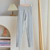 Leggings de Algodão Puro para Meninas, Roupa Exterior Infantil de Primavera e Outono, Calças de Cintura Alta, Calças da Moda Infantil para Meninas de Tamanho Médio e Grande em Estilo Coreano
