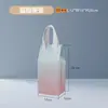 Bolsa Isolante Descartável Não Tecido para Levar Chá com Leite Café Bebida Sacola de Embalagem Bolsa Isolante Impressão de Logotipo Pronta Entrega Atacado