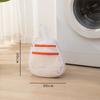 Bolsa de lavagem estéreo com zíper duplo atualizada Bolsa de malha portátil para máquina de lavar Bolsa de malha especial Bolsa de lavanderia antideformação