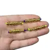 Nuezas Cuentas Espaciadoras Universales para Ejes de Cobre con Estrella y Luna Coco Accesorios para Juguetes DIY DIY