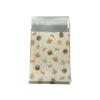 Bolsa autoadesiva de urso para milk tea fofa cartãozinho embalagem criativa bolsa auto selante alto valor de cor presente bolsa OPP atacado