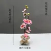 Decoração de Apresentação de Pratos de Restaurante de Hotel com Flores e Plantas, Decoração de Bandeja de Sashimi e Frutos do Mar, Guarnição de Sushi Japonês, Enfeites Criativos