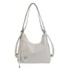 Bolso de Axila de Alta Gama de Gran Capacidad para Mujer 2025 Nuevo Invierno Moda Retro Bolso de Hombro Único Bolso Multifuncional de Nicho