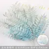 Flores artificiales Azul Niebla Salón de Bodas Flores de Seda Arreglo Floral de Boda Peonía Azul Rosa Abanico de Niebla Palma