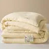 Colcha de fibra de soja, colcha de algodón, colcha de primavera y otoño, colcha de invierno, colcha de aire acondicionado, ropa de cama para estudiante de dormitorio individual para todas las estaciones
