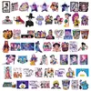 60 Pegatinas de Graffiti de Chicas K-Pop Cazadoras de Dibujos Animados Impermeables para Diario DIY Cuaderno Maleta Pegatinas Decorativas