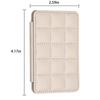 Para iPhone Samsung Huawei Xiaomi tarjetero para teléfono móvil funda trasera universal tarjetero billetera a cuadros