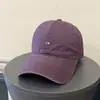 Gorra de Béisbol Delgada con Bordado Simple de Letras LA para Mujer, Estilo Coreano, Tendencia Casual Streetwear Primavera/Verano, Visera Solar para Adelgazar la Cara