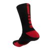 Calcetines deportivos al por mayor para parejas, calcetines de baloncesto para niños y niñas, para exteriores, de color caramelo, de felpa gruesa, con borde cruzado.