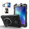 Aplicable a Samsung Tab A2 de 8 pulgadas T390 Soporte giratorio Rey Pirata Funda de tableta de silicona resistente a caídas T395 Carcasa protectora