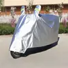Funda de lluvia universal para vehículo eléctrico, funda para motocicleta, poncho de lluvia, funda engrosada a prueba de polvo, funda de protección solar para bicicleta eléctrica