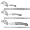 Cuchillo de Fruta de Acero Inoxidable para Exteriores Mini Cuchillo de Bolsillo Portátil Cuchillo de Defensa Personal Cuchillo para Desempacar en Dormitorio Cuchillo Plegable