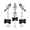 Artículos Pequeños Sexy S Placa de Identificación Collar con Cascabel Accesorios para Mascotas Trasera Femenina Tapón Anal Entrenamiento Productos Sexuales para Adultos Se Puede Enviar en Nombre de