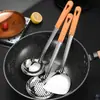 Juego de Utensilios de Cocina de Acero Inoxidable: Cuchara para sopa, Espumadera, Espátula gruesa para cocinar, Cuchara ranurada, Utensilios de cocina para el hogar, Venta al por mayor desde el fabricante