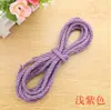 Cuerda de cáñamo colorida para manualidades (Hilo de cáñamo natural de 5 mm) para jardines de infancia, incluyendo accesorios, decoraciones, macetas y estructuras para trepar para gatos.